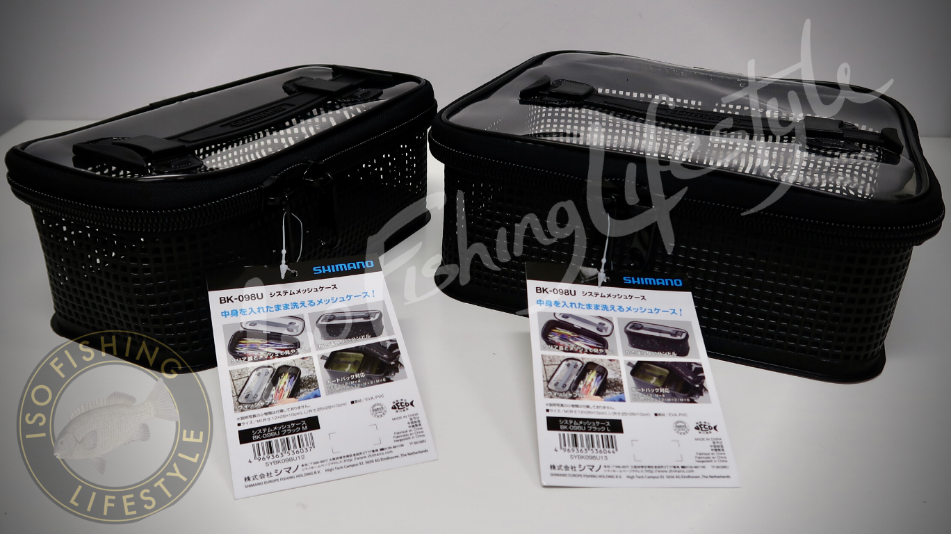 Shimano 2021 System Mesh Case BK-098U Black 3 Shimano 2021 System Mesh Case BK-098U Black
