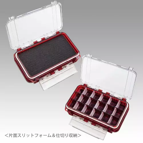 Versus Meiho Waterproof Case WG-1 (Clear Red) 4 Versus Meiho Waterproof Case WG-1 (Clear Red) - Image 2