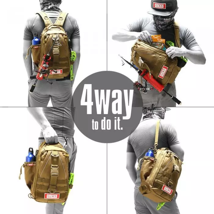 DRESS 4 WAY MULTI-SHOULDER BACKPACK 2.0 4 DRESS 4 WAY MULTI-SHOULDER BACKPACK 2.0 - Image 2