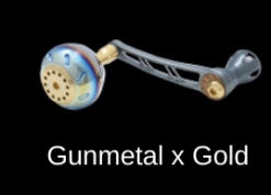 Livre Power Handle 70-75 (Daiwa Compatible) -Cheap Jigging Rods Store Gunmetal x Gold 403a75aa b72d 45ad 8261 54ef2ed49cd8