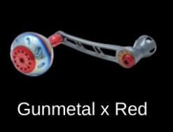 Livre Power Handle 70-75 (Daiwa Compatible) -Cheap Jigging Rods Store Gunmetal x red d4ac35a1 be13 4a29 a280 d06dd75ccf48