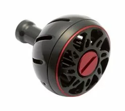 SLP WORKS ALUMINUM ROUND KNOB M 15 SLP WORKS ALUMINUM ROUND KNOB M -Cheap Jigging Rods Store SLPWORKSALUMINUMROUNDKNOBMBlack