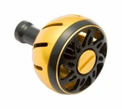 SLP WORKS ALUMINUM ROUND KNOB M 13 SLP WORKS ALUMINUM ROUND KNOB M -Cheap Jigging Rods Store SLPWORKSALUMINUMROUNDKNOBMGold