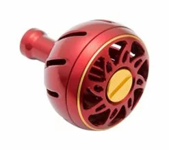 SLP WORKS ALUMINUM ROUND KNOB M 14 SLP WORKS ALUMINUM ROUND KNOB M -Cheap Jigging Rods Store SLPWORKSALUMINUMROUNDKNOBMRed