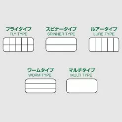 Versus Meiho VS-808 (Worm) -Cheap Jigging Rods Store VS 808 layout