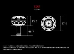 Livre Custom Reel Knob - EP37 -Cheap Jigging Rods Store ep37 2 6fb638e9 f977 4426 bb45 1e0a01c0949d